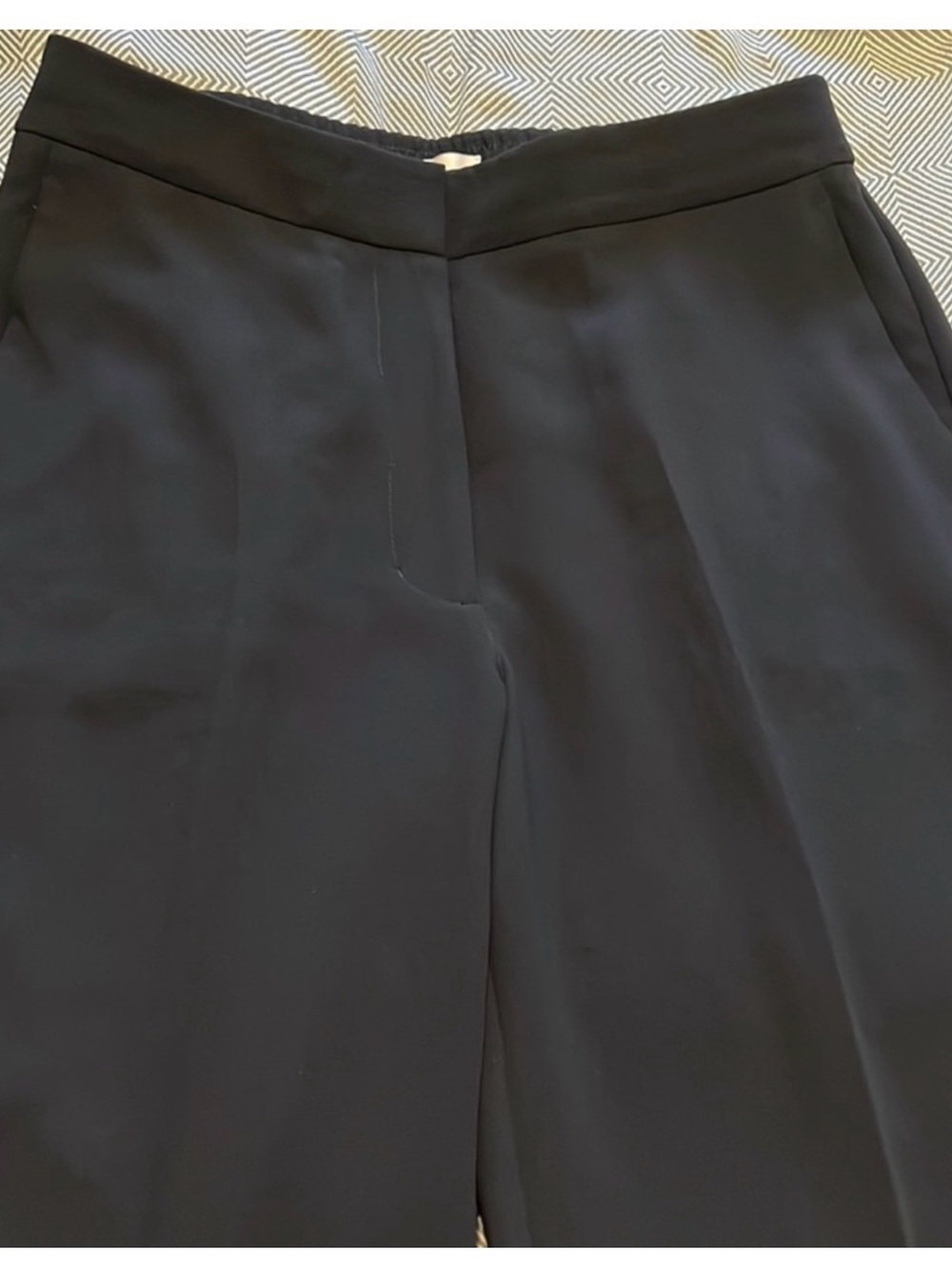 Wilfred Black Wide-Leg Tailored Trousers